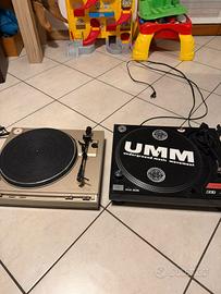 coppia giradischi marantz bst funzionanti