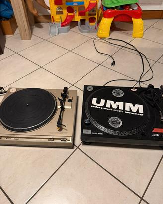 coppia giradischi marantz bst funzionanti