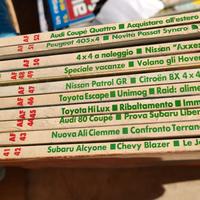 AUTO&FUORISTRADA-RIVISTE-ANNO 1989-10 NUMERI-FOTO