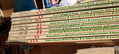 AUTO&FUORISTRADA-RIVISTE-ANNO 1989-10 NUMERI-FOTO