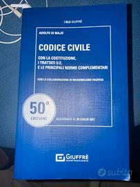 Codice civile Adolfo Di majo 50esima edizione