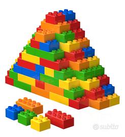 lego duplo e pezzi per biglie