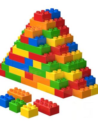 lego duplo e pezzi per biglie