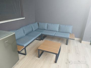 Salotto da giardino 4/5 posti 