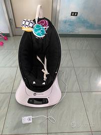 Sdraietta bimbi mamaRoo4 black classic