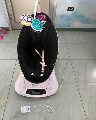 Sdraietta bimbi mamaRoo4 black classic