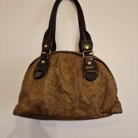 Borsa Donna originale BORBONESE in tessuto usata 