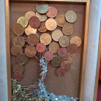 quadro con monete