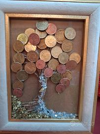 quadro con monete