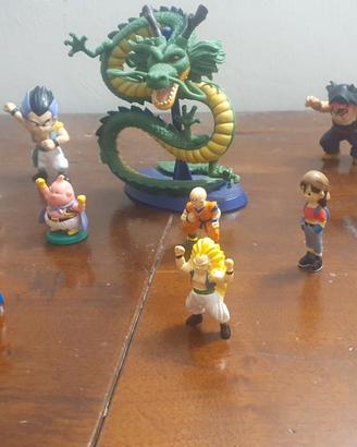 Set Personaggi Dragonball con Drago Shenron