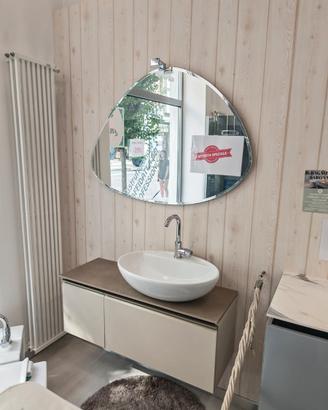 Mobile Bagno 120cm Top GRES e Specchio - Ex Esposi