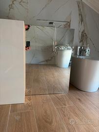 Specchio bagno mobile