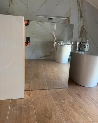Specchio bagno mobile