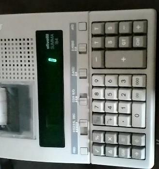 Calcolatrice Olivetti Summa 184