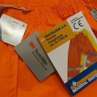 Pantaloni Alta Visibilità Taglia XXL Tess.Trasp