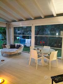 Tenda in pvc cristal trasparente