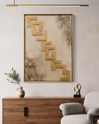 Quadro materico con cornice  ValdipArt 