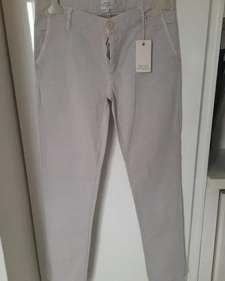 Pantalone Beige Donna Taglia: M-IT.42 Cotone
