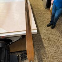 Scii antichi in legno Milano OEF. TALLERO (coppia)