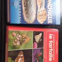 Libri sulle farfalle e conchiglie