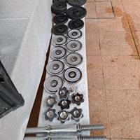 set pesi e manubri 