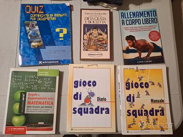 libri vari e  videocassette 