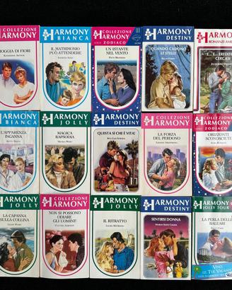 Lotto 200 romanzi harmony anni 90 varie collezioni