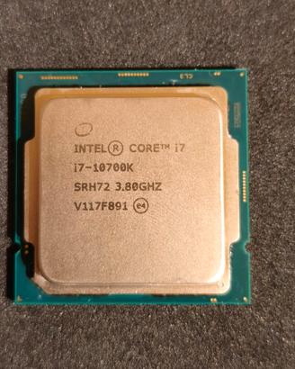 processore Intel i7 10700k 