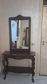  consolle da ingresso in legno