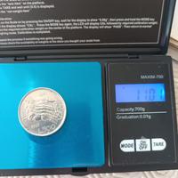 Italia 500 Lire argento Biga anno 1961 Molto Bella