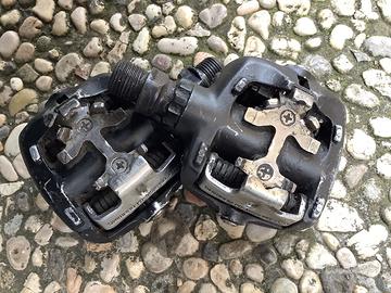 Set pedali SHIMANO PD-M525 SPD pedali a scatto