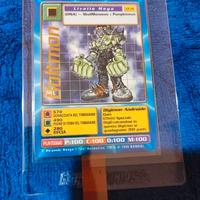 Boltmon CE-41 Digimon Card 1999 vintage (pack fres