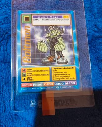 Boltmon CE-41 Digimon Card 1999 vintage (pack fres