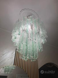 Lampadario in vetro di murano!