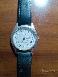 Orologio SK con cinturino in pelle 