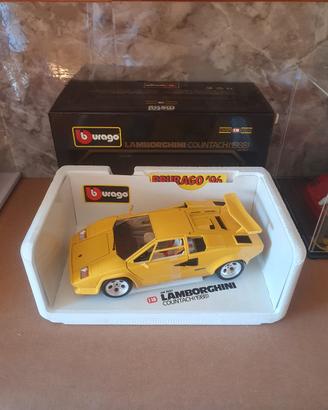 lamborghini Countach Bburago scala da 1/18 