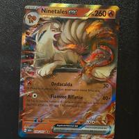 carta pokemon 151 ninetales ex