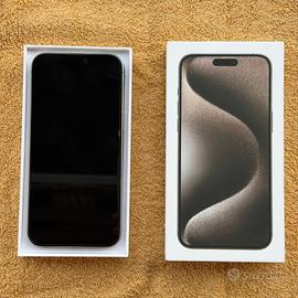 iPhone 15 Pro Max 256 GB Natural Titanium perfetto