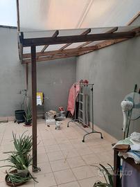 pergola protezione esterno 2m80x2mx1m80