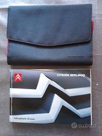 Libretto uso e manutenzione Citroen Berlingo 2009