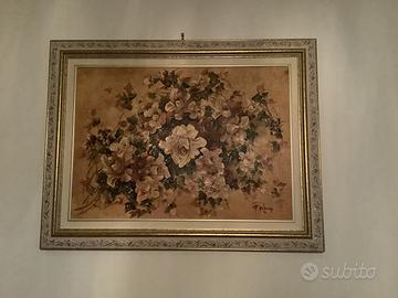 QUADRI con fiori per salotto elegante