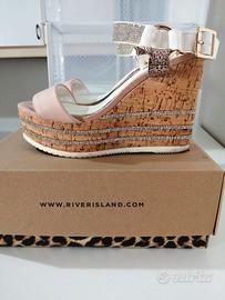Scarpe River Island con zeppa taglia 38