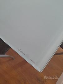 Tavolo Calligaris vetro temperato azzurro + 6sedie