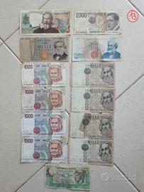 lotto banconote lira