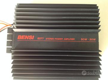 Ampli Bensi 6077 hi fi car 50+50 watt