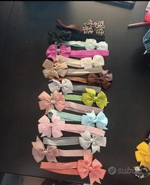 fasce per capelli neonata