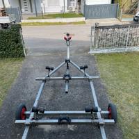 Carrello gommone e barca