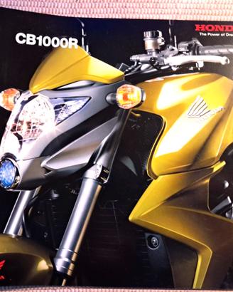 Depliant Catalogo Honda CB1000R 2008 perfetto