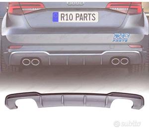 DIFFUSORE AUDI A3 HATCHBACK 17-20 LOOK S3