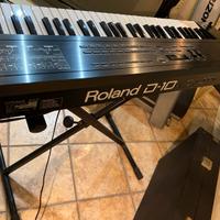 Sintetizzatore tastiera pianola Roland D10 custodi